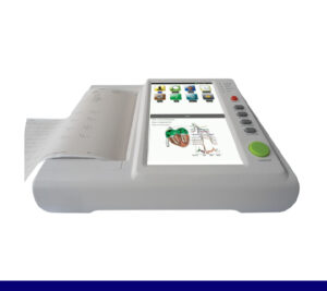 12 Channel Cardio Pulse ECG Machine used for advanced cardiac diagnosis in hospitals