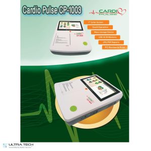Cardio Pulse 3 Channel ECG Machine used for cardiac diagnosis