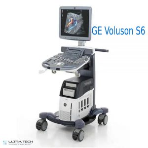 GE Voluson S6 ultrasound machine used for OB GYN and fetal imaging