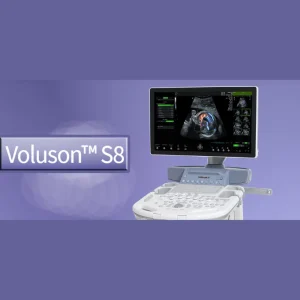 GE Voluson S8 3D 4D ultrasound machine for OB GYN and fetal imaging applications
